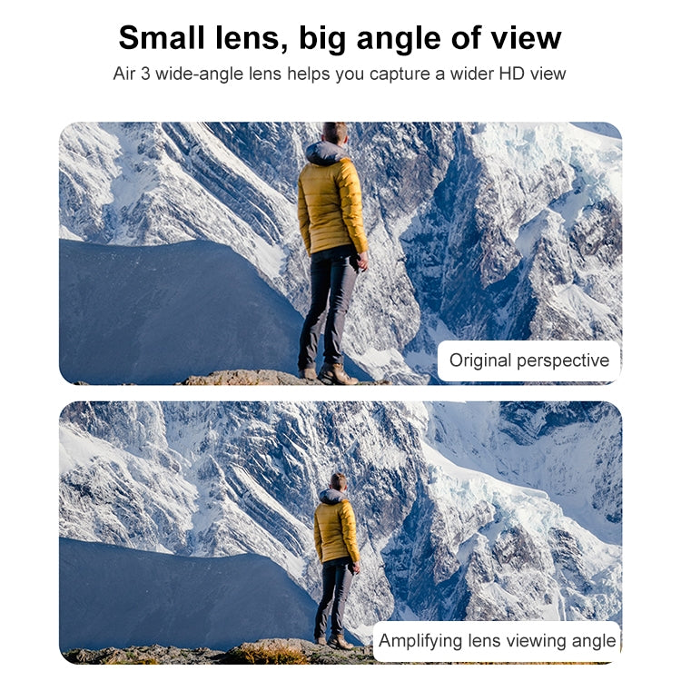 For DJI Air 3 STARTRC Drone Wide-Angle Lens Filter, For DJI Air 3 For DJI Air 3 STARTRC Drone Wide-Angle Lens Filter, For DJI Air 3